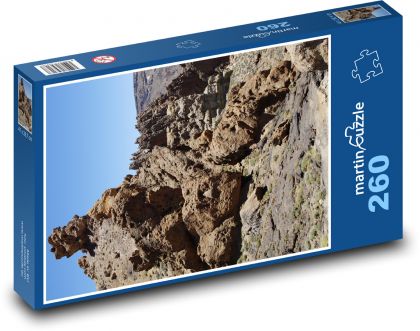 Národní park - Teide, Tenerife - Puzzle 260 dílků, rozměr 41x28,7 cm