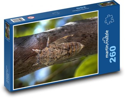 Zikade - Baum, Sommer - Puzzle - 260 Teile