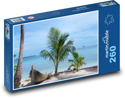 Panama - San blas, karibské moře - puzzle 260 dílků