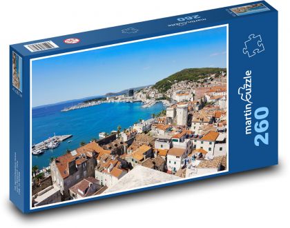 Chorvátsko - more, voda - Puzzle 260 dielikov, rozmer 41x28,7 cm
