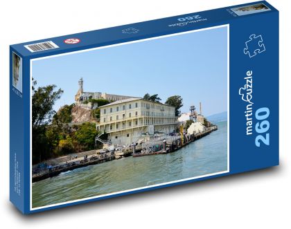 Alcatraz - USA, America - Puzzle 260 pieces, size 41x28.7 cm 