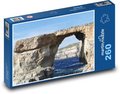 Malta - Gozo, Moře - Puzzle 260 dílků, rozměr 41x28,7 cm