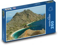 Labuan Bajo - moře, Indonésie Puzzle 260 dílků - 41 x 28,7 cm