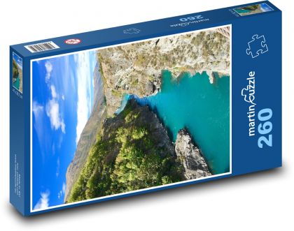 Berg - Fluss, Wälder - Puzzle - 260 Teile