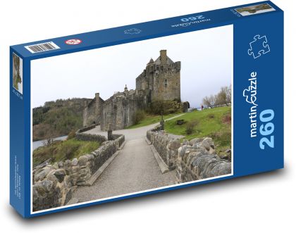Hrad - Eilean Donan, Velká Británie - puzzle 260 dílků