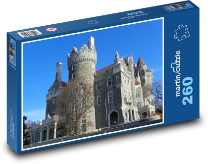 Casa loma - Toronto, hrad - Puzzle 260 dielikov, rozmer 41x28,7 cm
