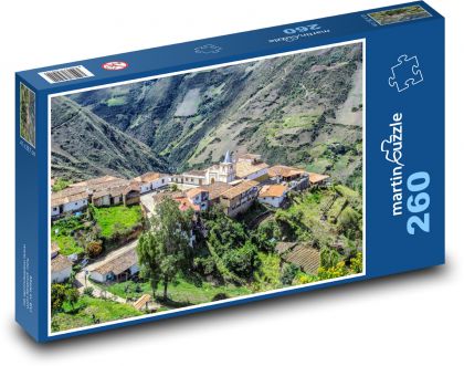Merida - Wenezuela, miasto - Puzzle 260 elementów, rozmiar 41x28,7 cm