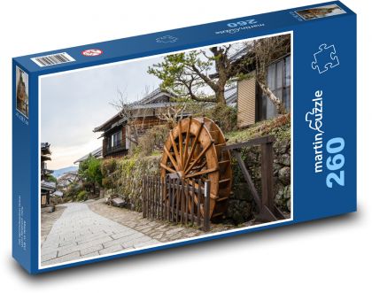 Magome - Japan, streets - Puzzle 260 pieces, size 41x28.7 cm 