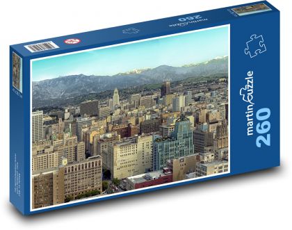 Los Angeles - Kalifornia, miasto - Puzzle 260 elementów, rozmiar 41x28,7 cm