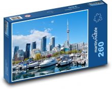 Toronto - Canada, City Puzzle 260 pieces - 41 x 28.7 cm 
