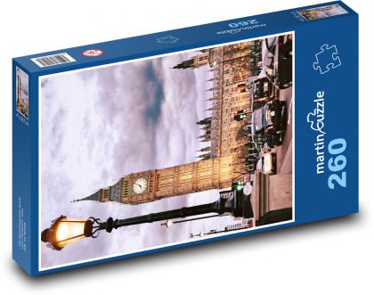 Big Ben - Londýn, Anglicko - Puzzle 260 dielikov, rozmer 41x28,7 cm