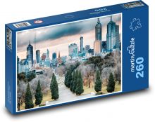 Melbourne - mrakodrapy, Austrália Puzzle 260 dielikov - 41 x 28,7 cm 