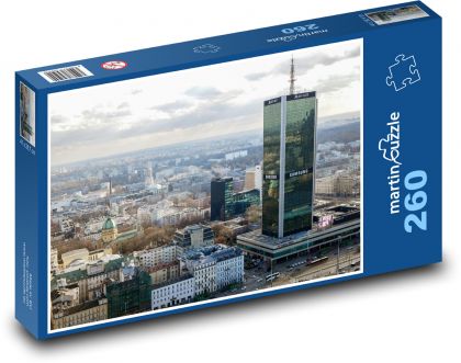 Varšava - hotel, Polsko - puzzle 260 dílků