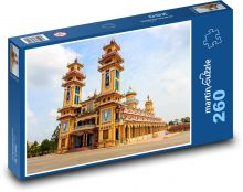 Temple - Vietnam, City Puzzle 260 pieces - 41 x 28.7 cm 