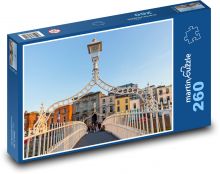 Most Dubliński, Irlandia Puzzle 260 elementów - 41x28,7 cm