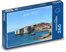 Dubrovník - staré mesto, Chorvátsko Puzzle 260 dielikov - 41 x 28,7 cm 