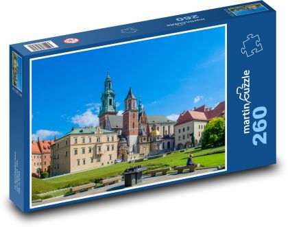 Krakow - Poland, castle - Puzzle 260 pieces, size 41x28.7 cm 