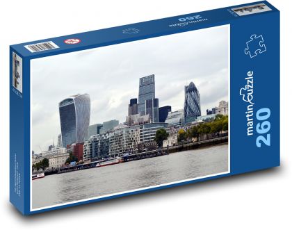 London - England, city - Puzzle 260 pieces, size 41x28.7 cm 