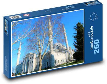 Stambuł - architektura, Turcja - Puzzle 260 elementów, rozmiar 41x28,7 cm