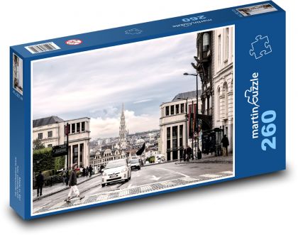 Belgicko - Brusel, Európa - Puzzle 260 dielikov, rozmer 41x28,7 cm