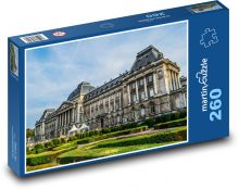 Pałac Królewski Bruksela, architektura, budynki Puzzle 260 elementów - 41x28,7 cm