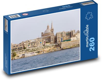 Malta - Kirche, Basilika - Puzzle - 260 Teile