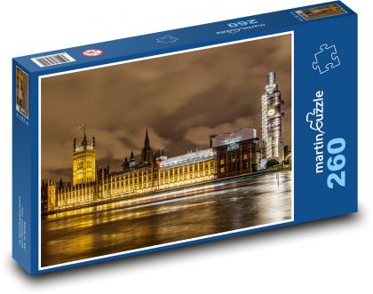 Anglie - Londýn, palác - Puzzle 260 dílků, rozměr 41x28,7 cm