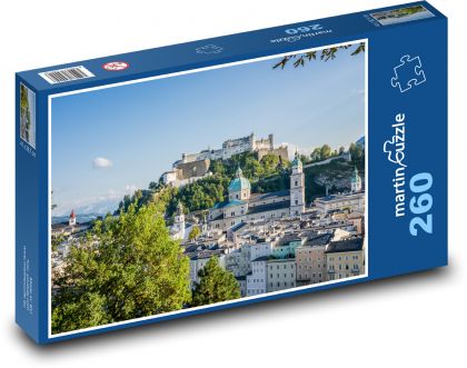 Salzburg - Historic Centre, Austria - Puzzle 260 pieces, size 41x28.7 cm 