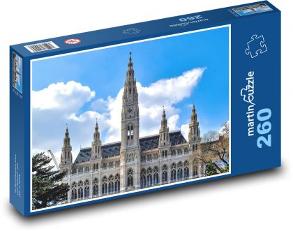 Vídeňská radnice - Rakousko - puzzle 260 dílků