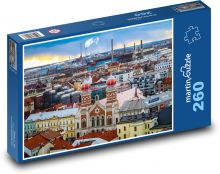 Veľká synagóga - Plzeň, Česká republika Puzzle 260 dielikov - 41 x 28,7 cm