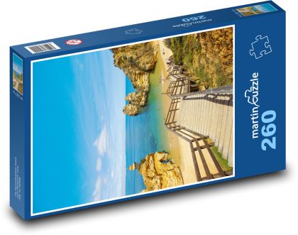 Lagos - Portugalsko - Puzzle 260 dílků, rozměr 41x28,7 cm