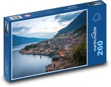 Itálie - město u pobřeží Puzzle 260 dílků - 41 x 28,7 cm