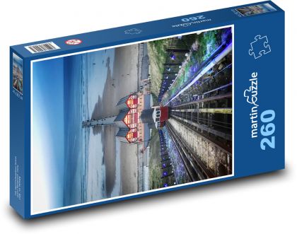 Kolejka linowa - tramwaj - Puzzle 260 elementów, rozmiar 41x28,7 cm