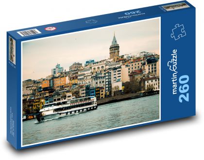 Galata - Turecko, Istambul - puzzle 260 dílků