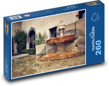 Římská kašna - Itálie Puzzle 260 - 41x28,7 cm