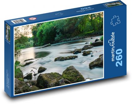 Steine im Wald - Puzzle - 260 Teile