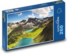 Bergsee - Italien Puzzle 260 Teile - 41 x28,7 cm