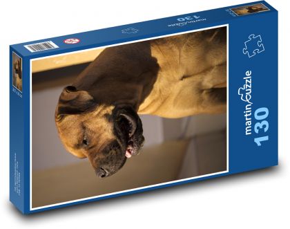 Portrét psa v interiéru - puzzle 130 dílků