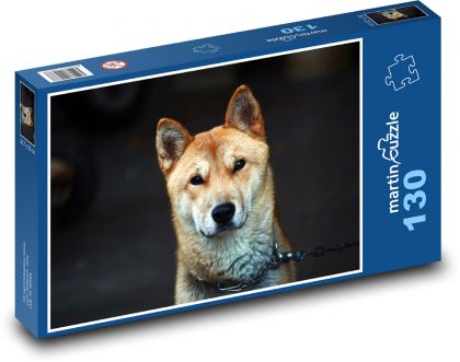 Psí strážce, Shiba Inu  - puzzle 130 dílků