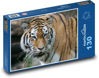 Tiger - Puzzle 130 pieces, size 28.7x20 cm 