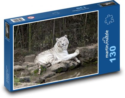 Tiger - Puzzle 130 pieces, size 28.7x20 cm 