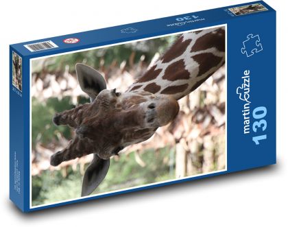 Giraffe - Puzzle 130 pieces, size 28.7x20 cm 