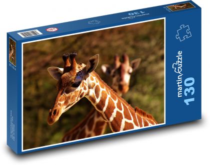Žirafa - Puzzle 130 dílků, rozměr 28,7x20 cm