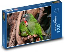 Parrots in love Puzzle 130 pieces - 28.7 x 20 cm 