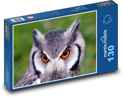 Owl - Puzzle 130 pieces, size 28.7x20 cm 