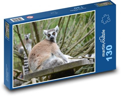 Madagaskar Lemur - Puzzle - 130 Teile