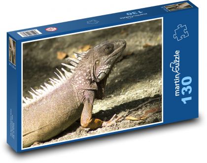 Iguana - Puzzle 130 dielikov, rozmer 28,7x20 cm 