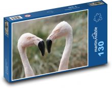 Flamingo Puzzle 130 Teile - 28,7x20 cm