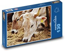 Kühe Puzzle 130 Teile - 28,7x20 cm