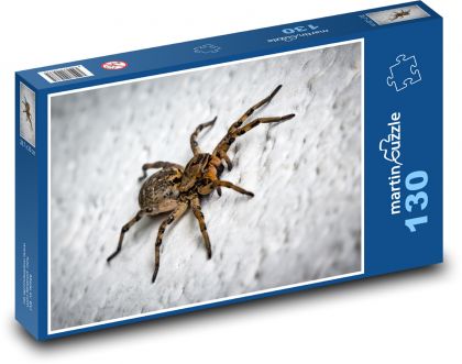 Pavouk - Puzzle 130 dílků, rozměr 28,7x20 cm
